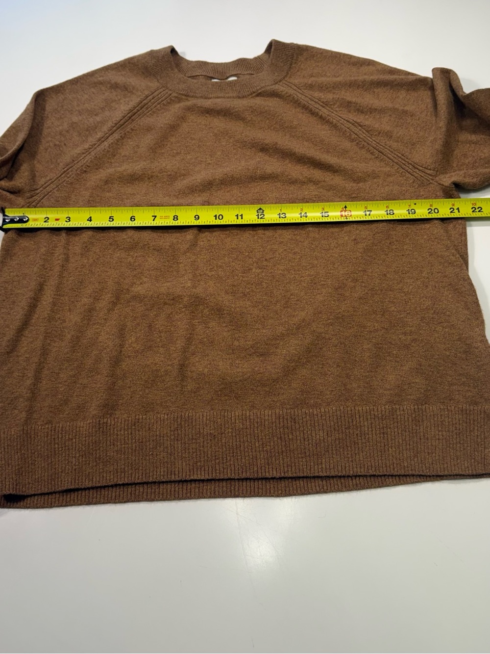 J. Crew Cotton Wool Blend Crewneck Sweater in Brown - Picture 4 of 9